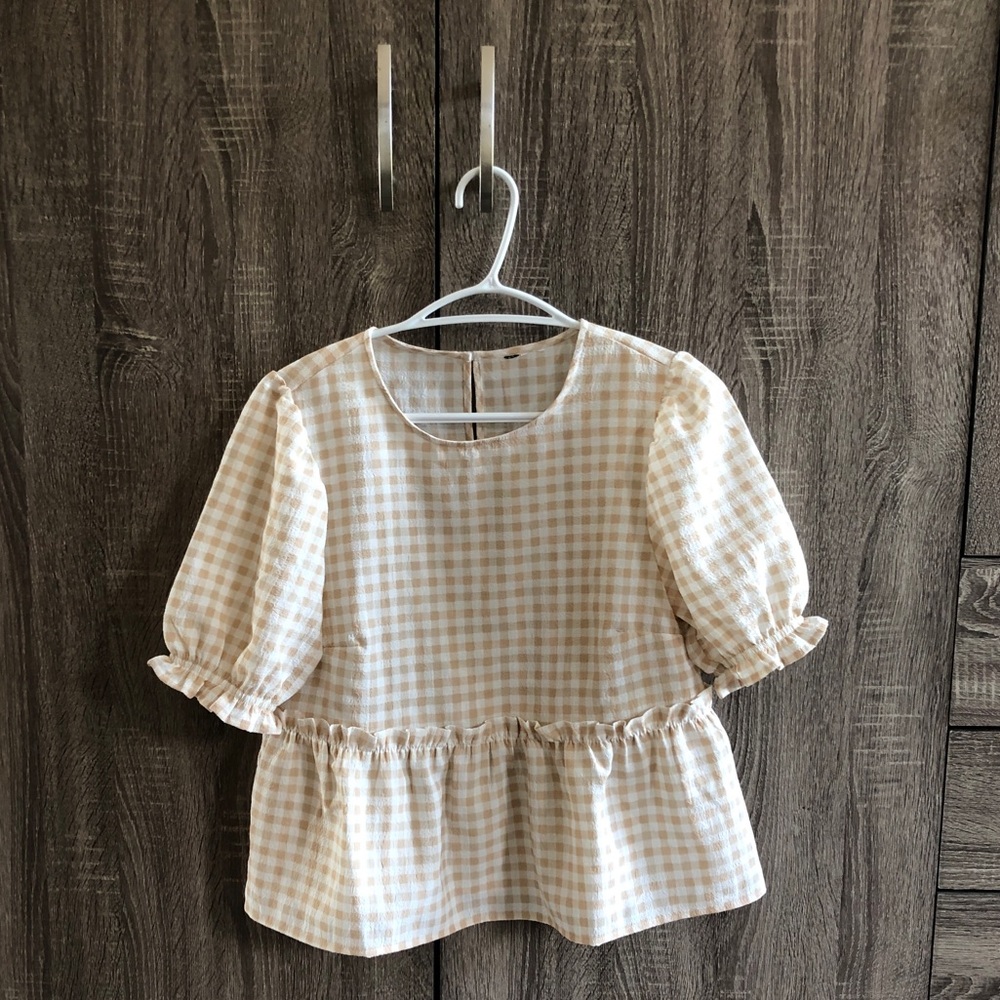 Vichy blouse